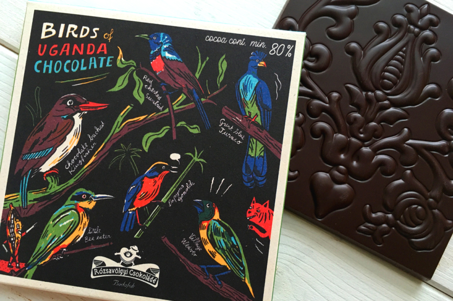 Birds of Uganda Chocolate 80%