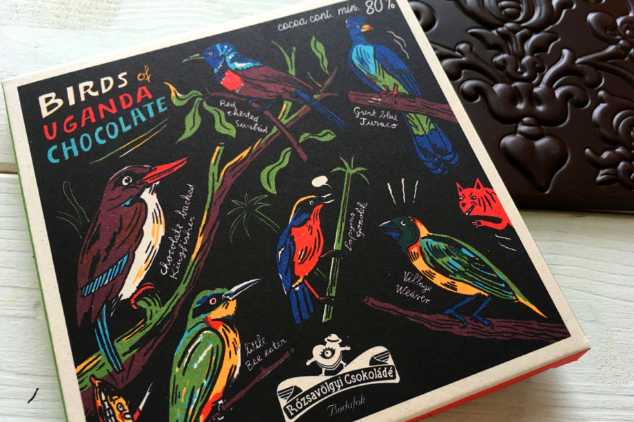 Birds of Uganda Chocolate 80%